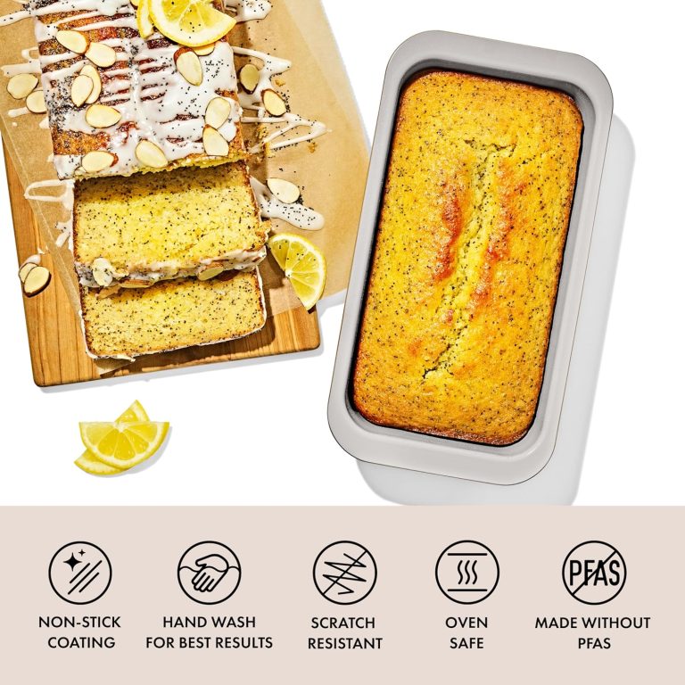 OXO Good Grips Non-Stick Pro Ceramic Coated Metal Bakeware 1Lb Loaf Pan – Biscuit